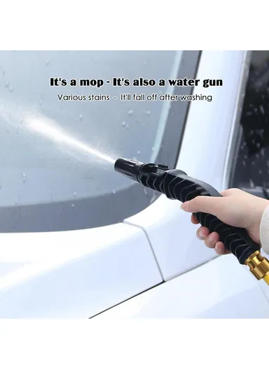 108cm Telescopic Long Handle Car Wash Broom Soft Washing Mop Non-Scratch Cleaning Tool 9595