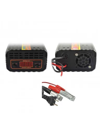 6v /12v 10A Car Battery Charger With Standard Three-Stage Charging Mode SON-10A+(L18.5 x W14 H6.5)cm