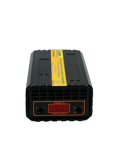 6v /12v 10A Car Battery Charger With Standard Three-Stage Charging Mode SON-10A+(L18.5 x W14 H6.5)cm