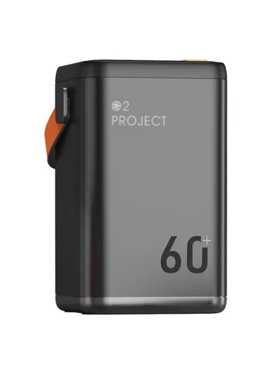 60000mAh 35W Outdoor Power Supply Power Bank Super Fast Charging Portable With LED Light For Notebook Home Camping YT2030-V1.1 - Grey