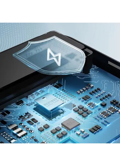 60000mAh 35W Outdoor Power Supply Power Bank Super Fast Charging Portable With LED Light For Notebook Home Camping YT2030-V1.1 - Grey