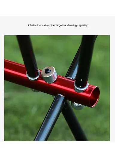 Aluminum Chair with Armrests Foldable Chair For Outdoors FX-7080 (L75 x W63 x H100)cm - Grey