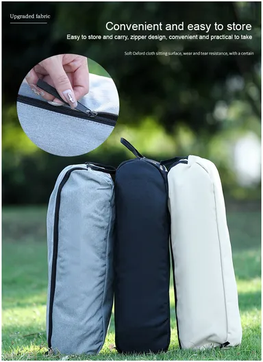 Aluminum Chair with Armrests Foldable Chair For Outdoors FX-7080 (L75 x W63 x H100)cm - Grey