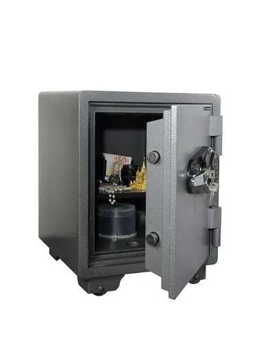 77Kg (H53 x W46 x D47)cm Solid Steel Fireproof Heavy Electronic Safe Box 530ALP