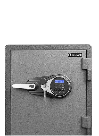109Kg (H70 x W50 x D49)cm Solid Steel Fireproof Heavy Electronic Safe Box With Drawer 700ALP