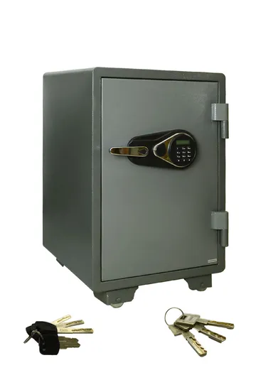 109Kg (H70 x W50 x D49)cm Solid Steel Fireproof Heavy Electronic Safe Box With Drawer 700ALP