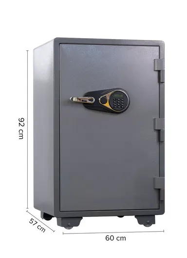 180Kg (H92 x W60 x D57)cm Fireproof Heavy Electronic Safe Box With Drawer 920ALP
