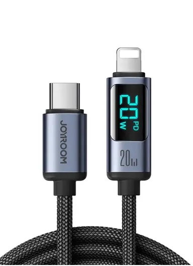 1.2m 20W Type-C To Lightning Fast Charging Digital Display Data Cable S-CL020A16