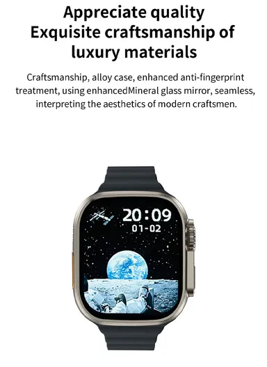 Z70Ultra 2.01" Smart Watch Bluetooth Call Music Play Display Sports With Wireless Charger