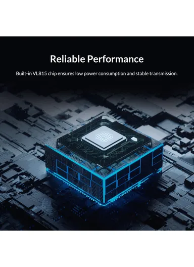 Portable 4-Port USB Hub USB 3.0 Splitter Adapter for PC Computer - Black TWU3-4A