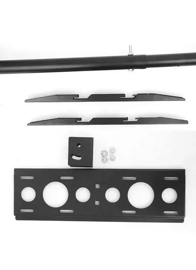 DJ02 1.9m TV Ceiling Mount 360-Degree Rotation Television Wall Holder Bracket Fits 32 to 55 Inch LED, LCD, OLED Screen