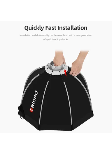 90cm Photography Portable Octagon Umbrella Softbox Reflector Diffusion With Bowens Mount K90