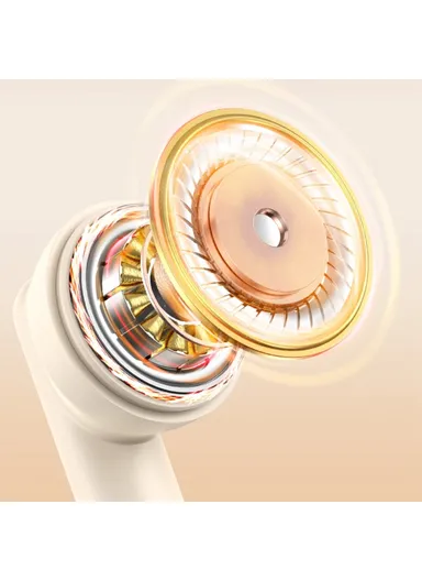 TWS Bluetooth 5.3 Stereo Headset ENC Noise Reduction Ergonomics Wireless Music Earphones 2E - Beige