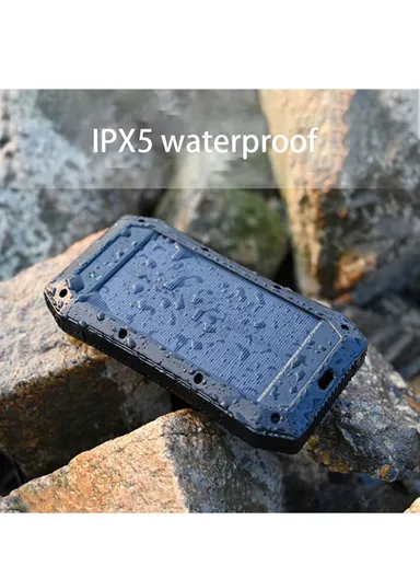 20000mAh 18W Portable Solar Power Bank with Wireless Charging Phone Charger External Battery Pack ES980S - Army Green