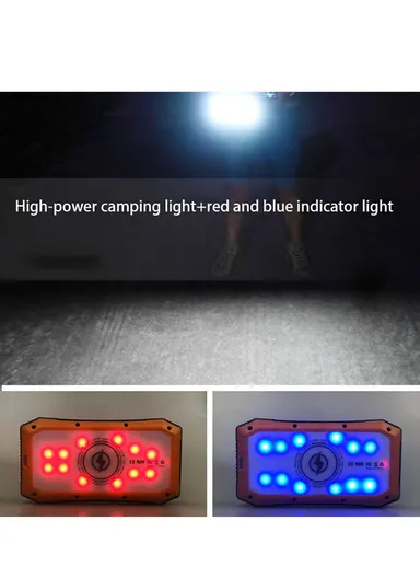 20000mAh 18W Portable Solar Power Bank with Wireless Charging Phone Charger External Battery Pack ES980S - Army Green