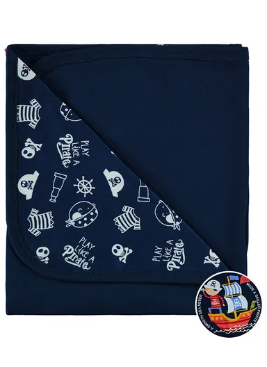  Civil Baby Navy Blanket and Swaddle-S Size 