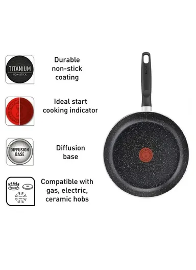 11 Pcs Dark Stone 22/24cm Stewpots, Lids, 18 cm Saucepan, 28 cm Frypan, 28 cm Wokpan, Spoon&amp; Ladle B491SB85