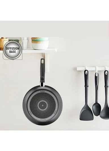 11 Pcs Dark Stone 22/24cm Stewpots, Lids, 18 cm Saucepan, 28 cm Frypan, 28 cm Wokpan, Spoon&amp; Ladle B491SB85