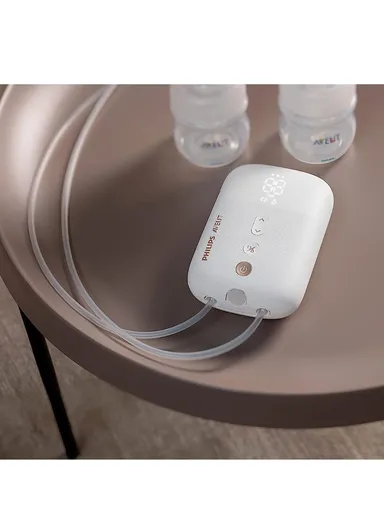 240V Silicone Double Electric Breast Pump Cordless SCF398/11 (L11 x W28 x H20)cm