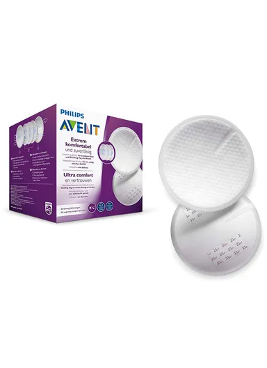 60 Pcs Disposable Breast Pads, SCF254/61