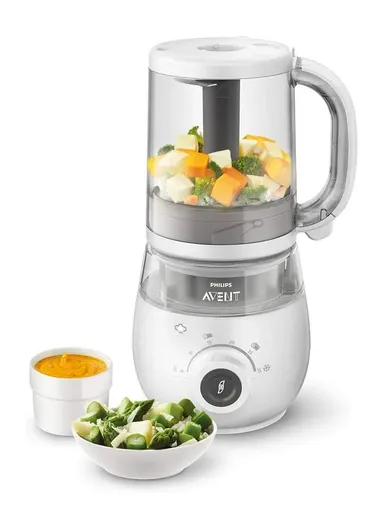 400W 1L 4 IN 1 Healthy Baby Food Maker SCF883/02 