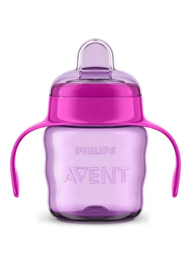 6M+ 200ML Easy Sip Cup SCF551/03 Red &amp; Purple