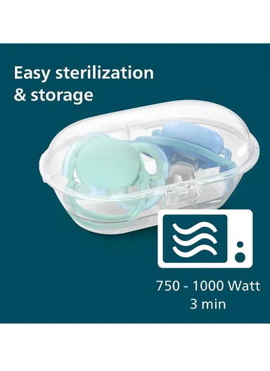 0-6m 2 Silicone Ultra Air Soothers SCF085/14