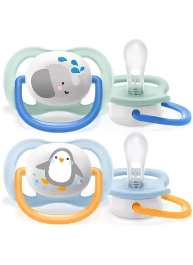 0-6m Silicone Ultra Air Soother SCF080/11