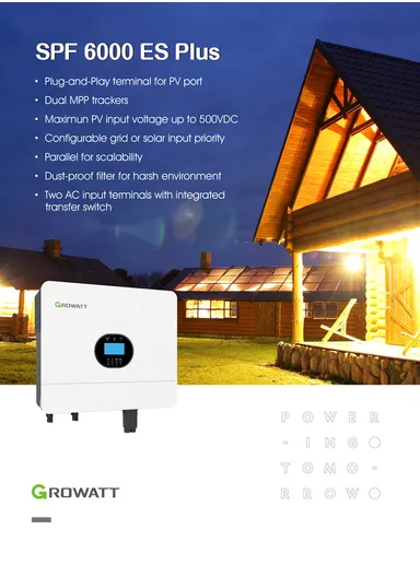 6KW Pure Sin Wave Solar Inverter SPF 6000ESPlus