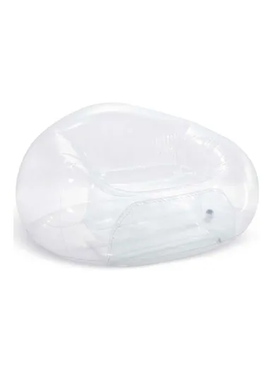 Transparent Beanless Bag Chair 66500NP (L1.37 x W1.27 x H0.74)m
