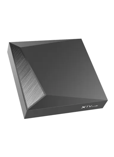 XTV Air HD 4K Android TV Box 2GB+16GB Network Set Top Box with Infrared Remote Controller (L10 x W10 x H1.81)cm