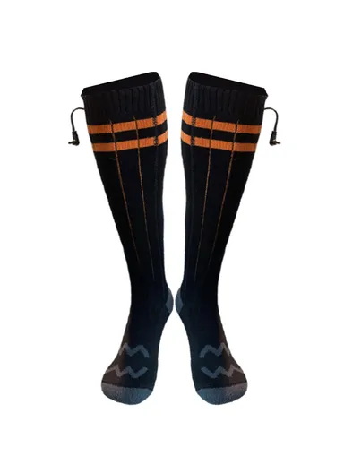 1 Pair Winter Boot Heated Socks Warm Socks Electric Heating Socks for Fishing Camping Hiking