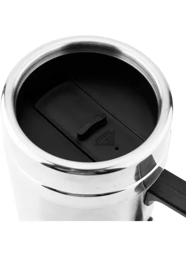 24V Car Lighter Kettle Boiler Mug Heating Cup Stainless Steel Car Travel Mug for Hot Water Coffee Tea 