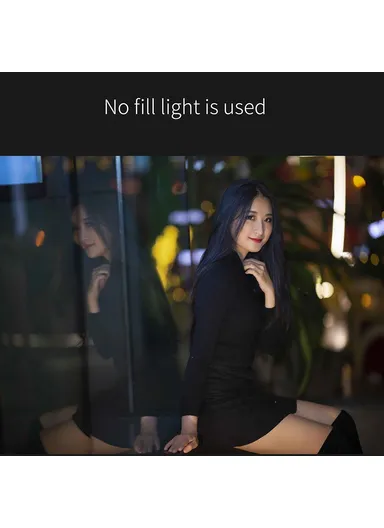 LED Gimbal Light Camera Fill Light 2500K-6500K Photography Photo Lighting (L5 x W3.3 x H2.1)cm