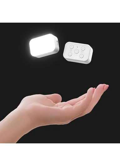 LED Gimbal Light Camera Fill Light 2500K-6500K Photography Photo Lighting (L5 x W3.3 x H2.1)cm