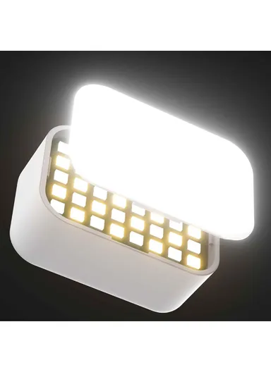 LED Gimbal Light Camera Fill Light 2500K-6500K Photography Photo Lighting (L5 x W3.3 x H2.1)cm