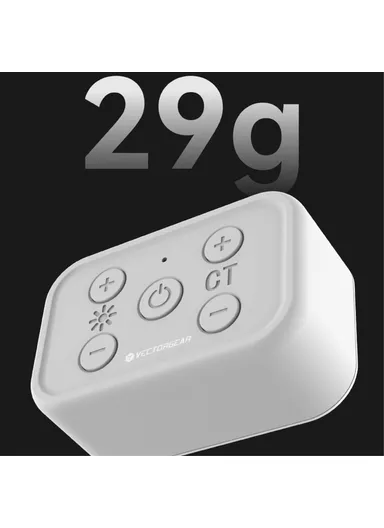 LED Gimbal Light Camera Fill Light 2500K-6500K Photography Photo Lighting (L5 x W3.3 x H2.1)cm