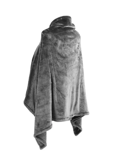 Heated Blanket Soft Comfortable Fast Heating Electric Blanket Throw with 3 Heating Settings - Grey