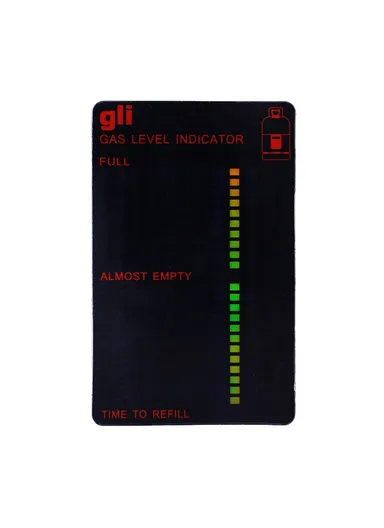 Fuel Gas Tank Level Indicator Magnetic Gauge Caravan Bottle Temperature Measuring Stick (L6.3 x W10)cm