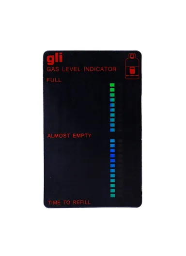 Fuel Gas Tank Level Indicator Magnetic Gauge Caravan Bottle Temperature Measuring Stick (L6.3 x W10)cm