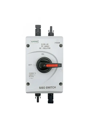 1000V DC 4P 32A IP66 Waterproof Isolator With MC4 SISO-40 (L7 x W10 x H24)cm