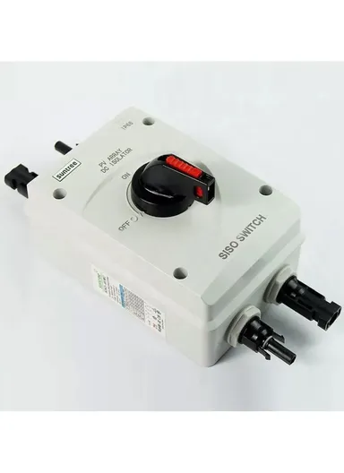 1000V DC 4P 32A IP66 Waterproof Isolator With MC4 SISO-40 (L7 x W10 x H24)cm