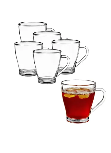 230ml 6-Pcs Multi-Use Drinking Glass Mug Set BM21308A 