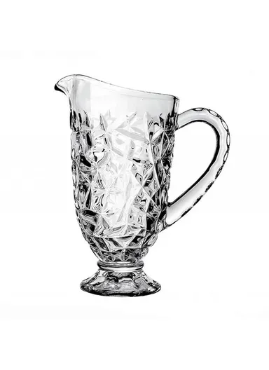 280ml 6 Pcs Luxurious Set Transparent Glass Cup With 1.2L Glass Jug