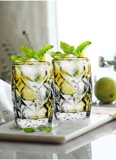170ml 6 Pcs High-Quality Drink Glass Set BM6199YD (D6 x H10)cm