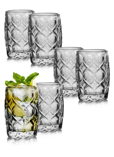 170ml 6 Pcs High-Quality Drink Glass Set BM6199YD (D6 x H10)cm