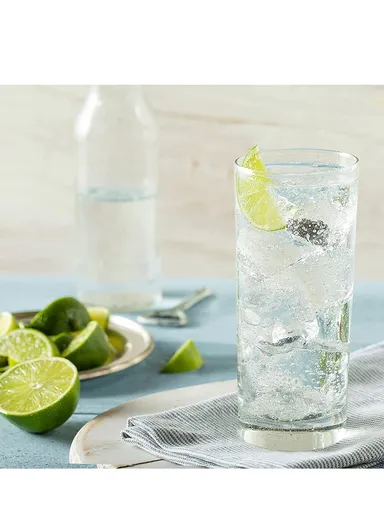 315ml 6 Pcs Glass Cup Suitable For Drinking Water &amp; Juice 65153 (D6.5 x H15.3)cm