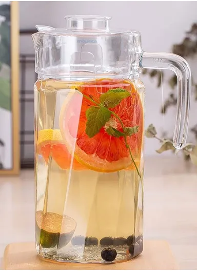 1.7L Glass Jug With High-quality Glass Ware Series BMJ-192C (D10 x H23)cm
