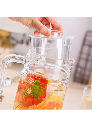 1.7L Glass Jug With High-quality Glass Ware Series BMJ-192C (D10 x H23)cm