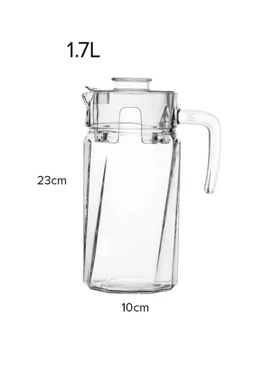 1.7L Glass Jug With High-quality Glass Ware Series BMJ-192C (D10 x H23)cm
